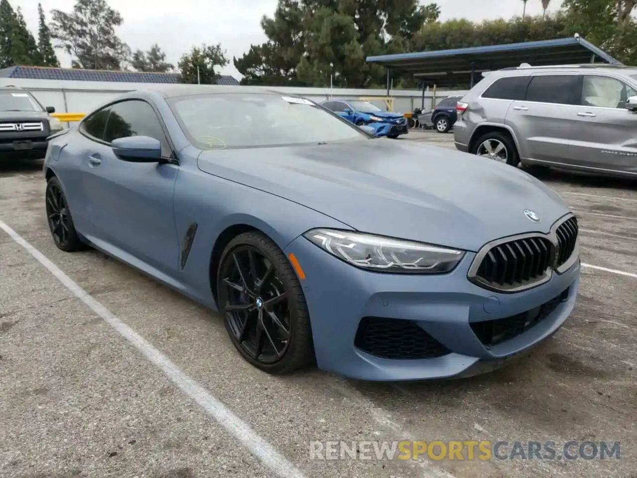 1 Photograph of a damaged car WBABC4C56KBU96912 BMW M8 2019