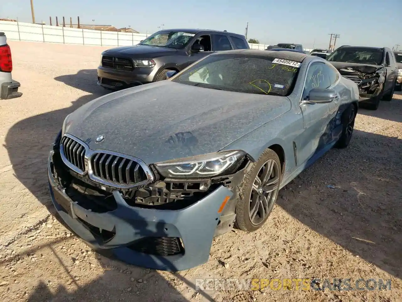 2 Photograph of a damaged car WBABC4C57KBJ35642 BMW M8 2019