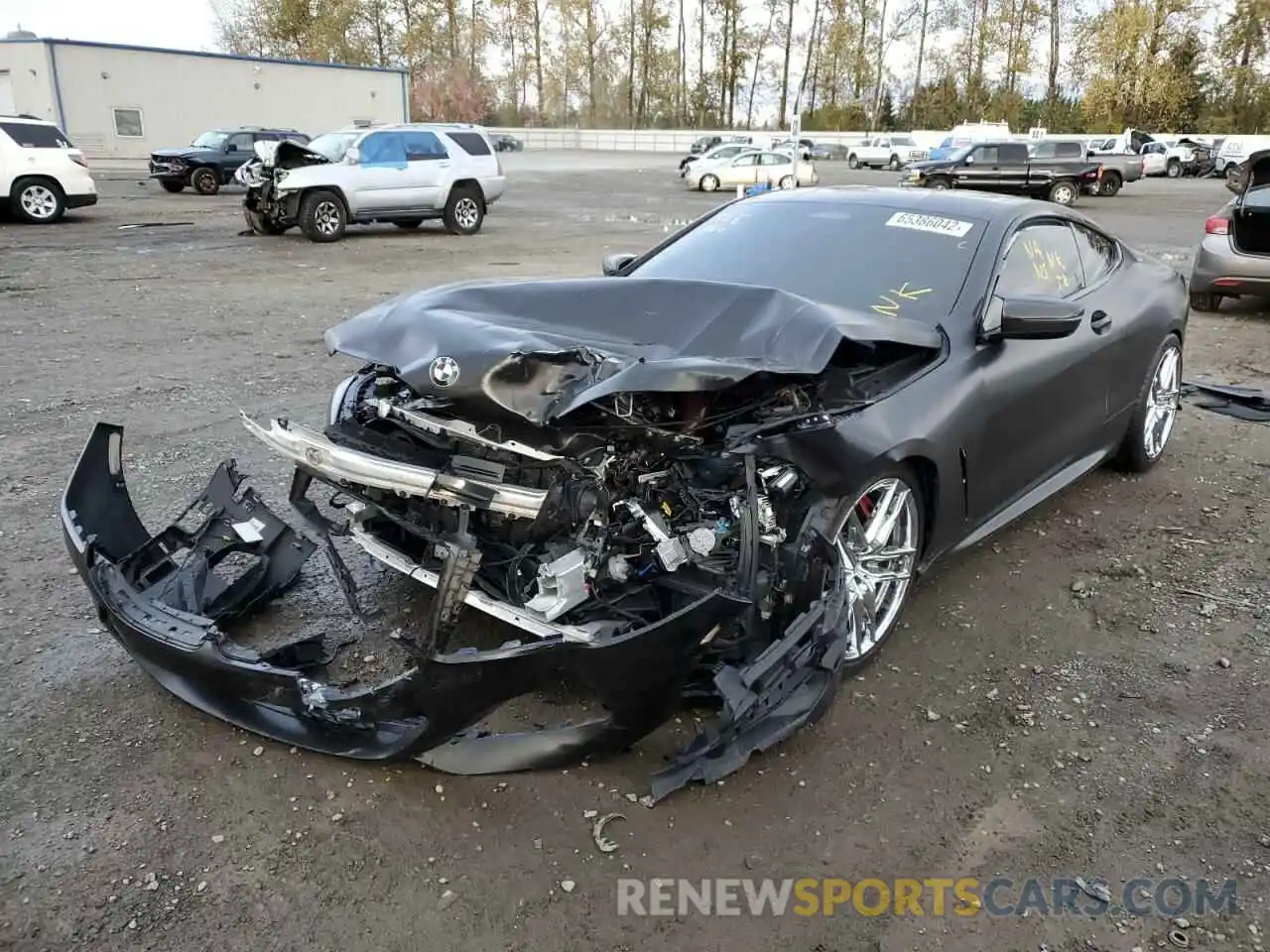 2 Photograph of a damaged car WBABC4C57KBU96126 BMW M8 2019