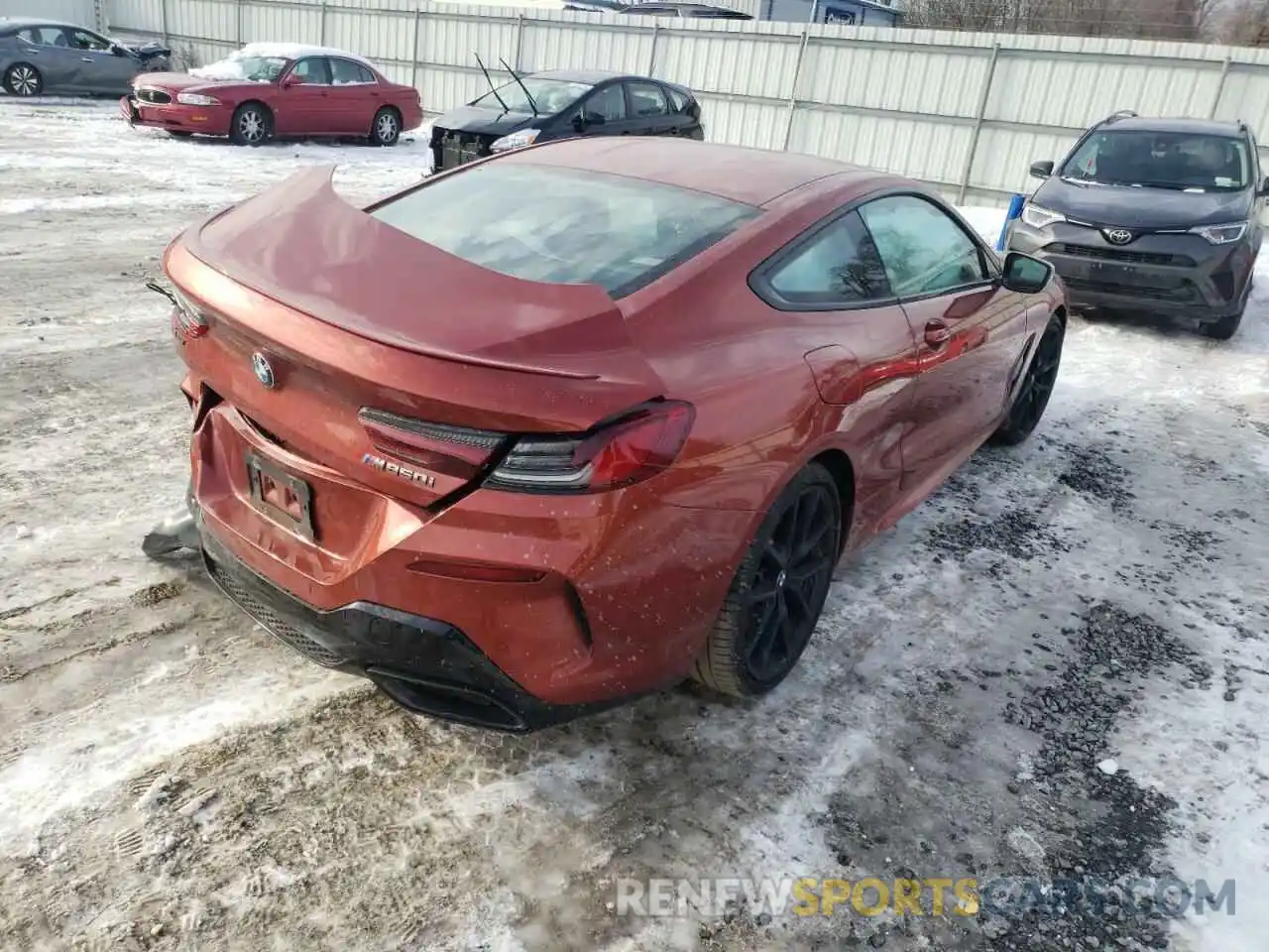 4 Фотография поврежденного автомобиля WBABC4C59KBJ35772 BMW M8 2019