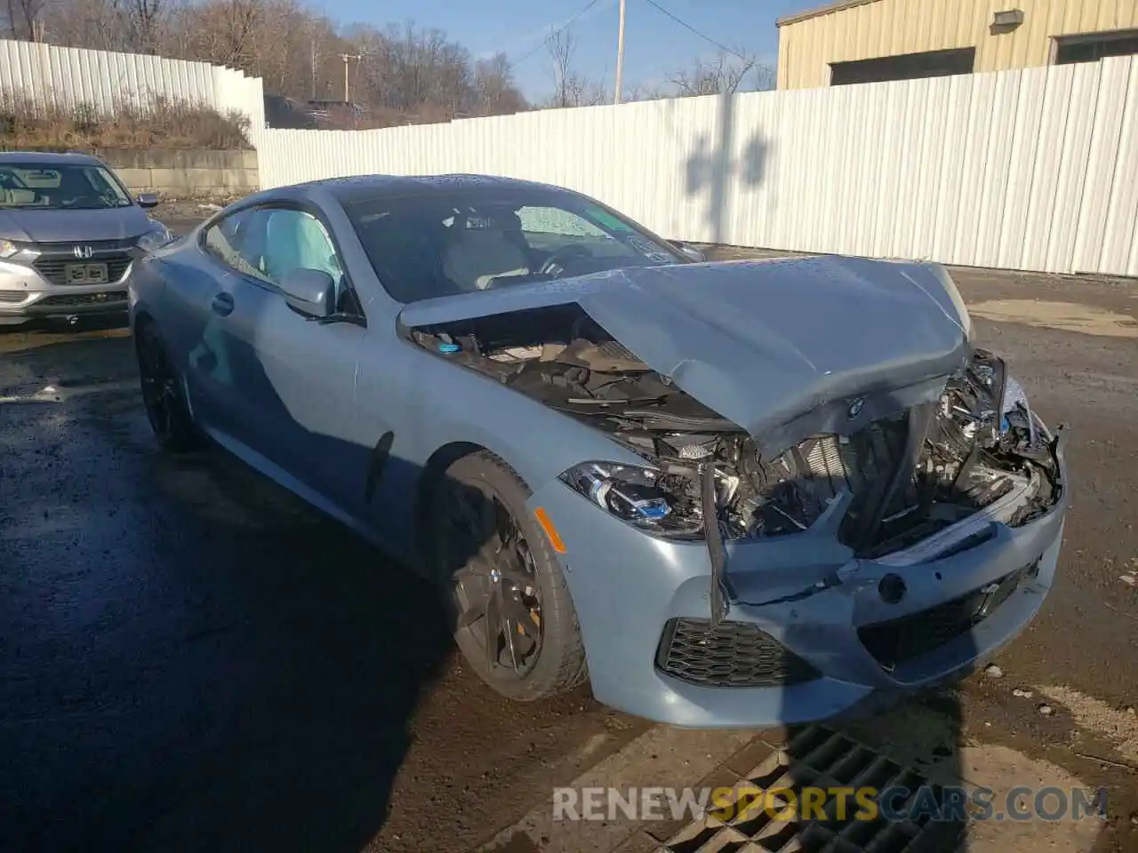 1 Photograph of a damaged car WBABC4C59KBU96838 BMW M8 2019