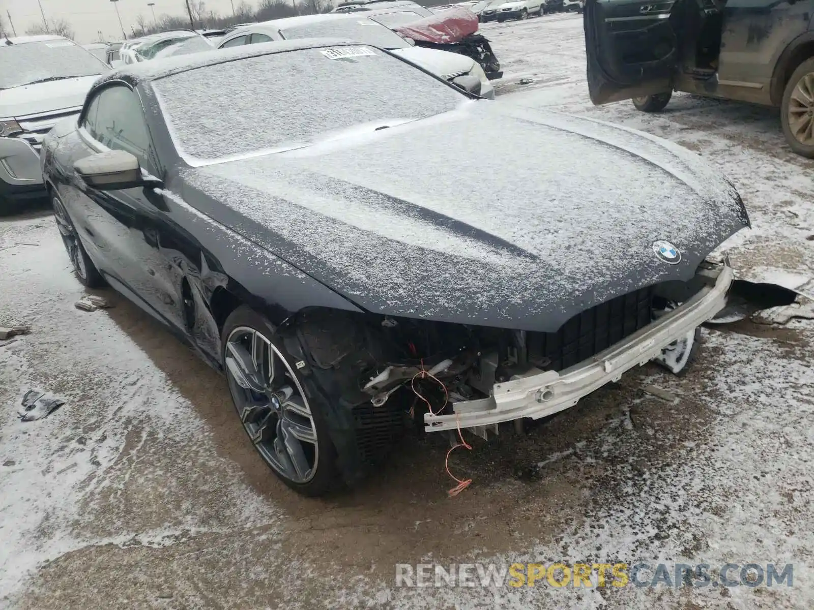 1 Фотография поврежденного автомобиля WBAFY4C51KBX29372 BMW M8 2019