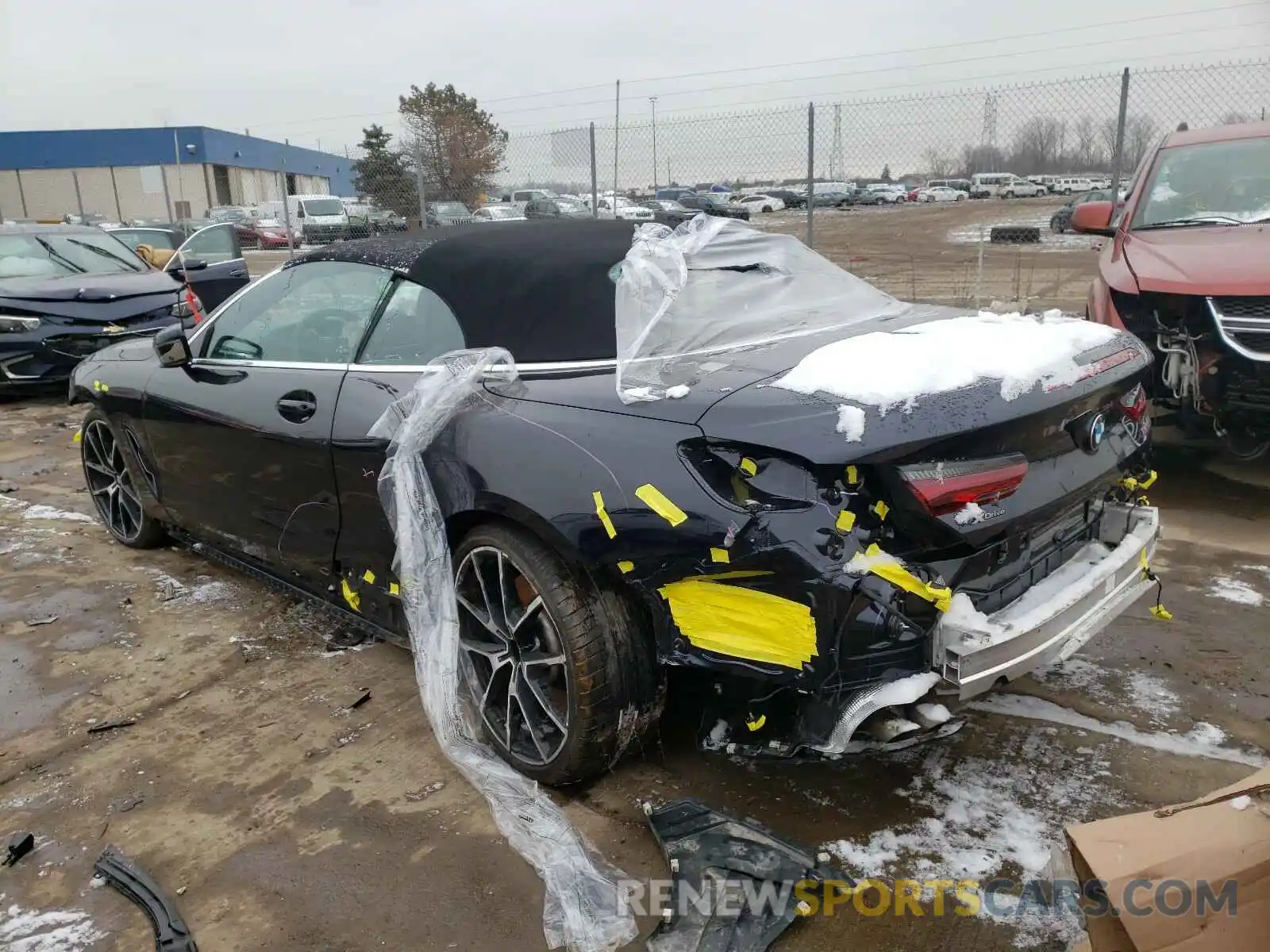 3 Фотография поврежденного автомобиля WBAFY4C52KBJ98960 BMW M8 2019
