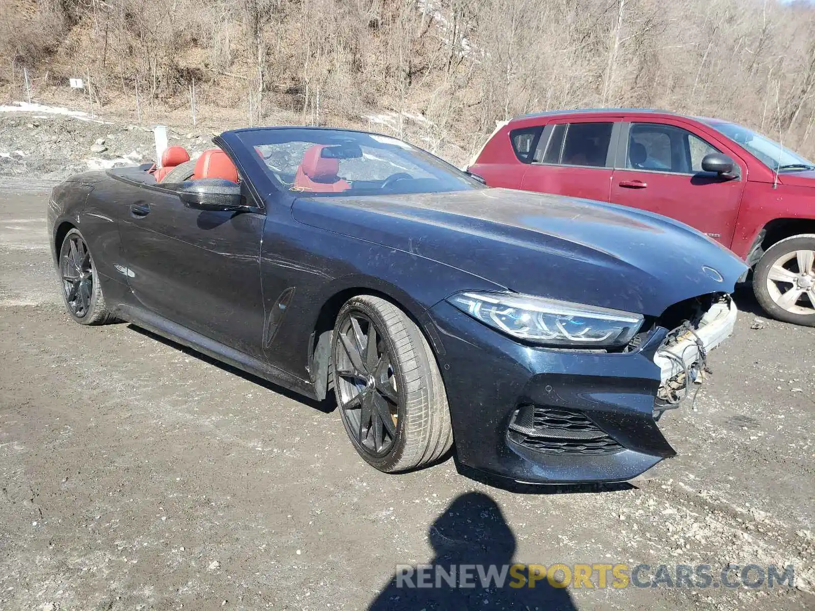 1 Photograph of a damaged car WBAFY4C52KBX29543 BMW M8 2019