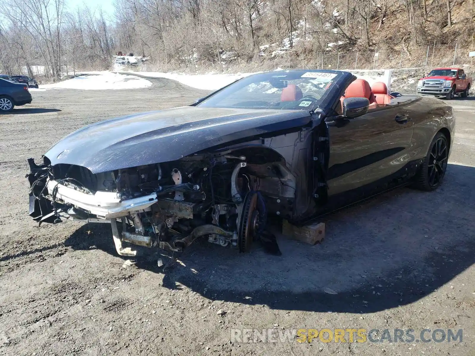 2 Photograph of a damaged car WBAFY4C52KBX29543 BMW M8 2019