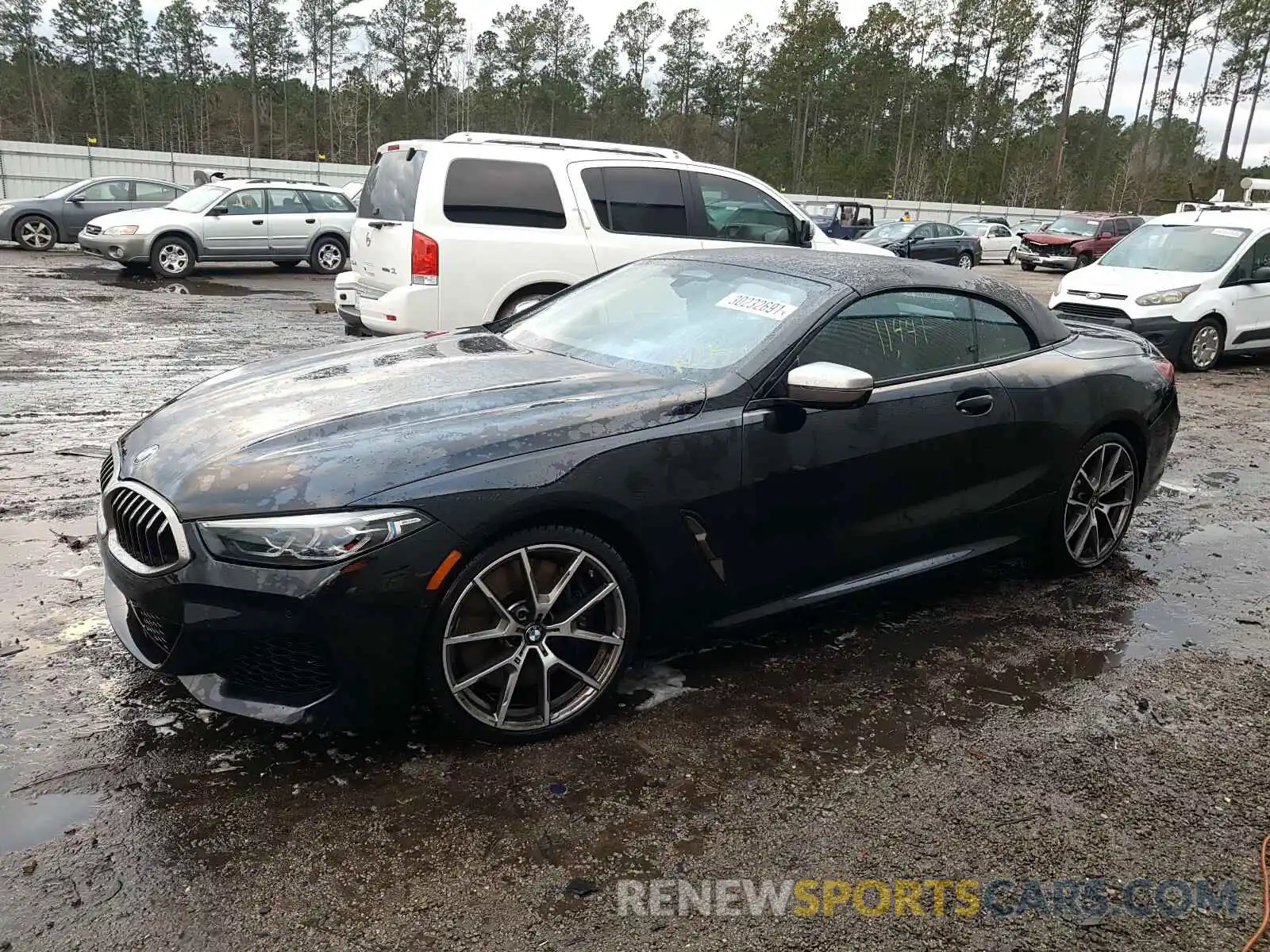 2 Photograph of a damaged car WBAFY4C52KBX29817 BMW M8 2019