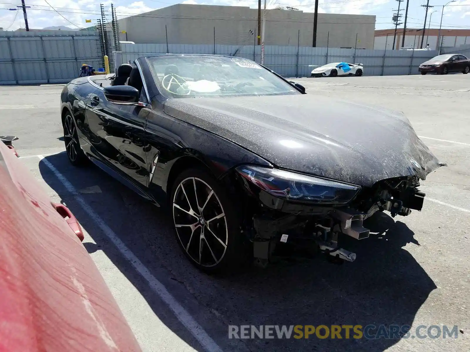 1 Photograph of a damaged car WBAFY4C52KBX38890 BMW M8 2019