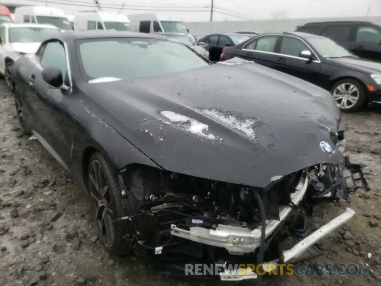 1 Photograph of a damaged car WBAFY4C53KBX38882 BMW M8 2019