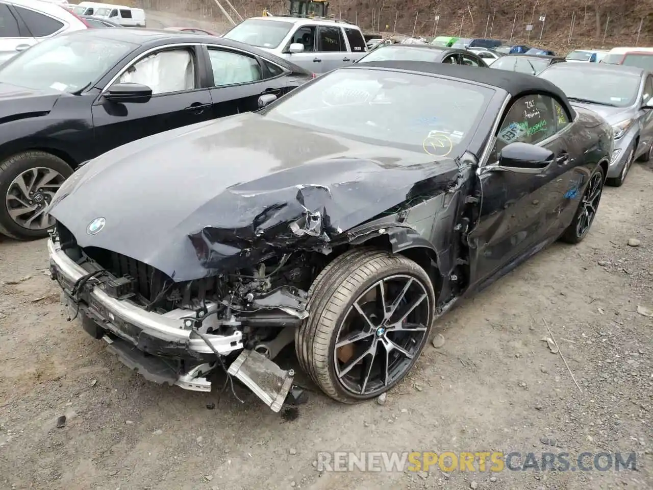 2 Photograph of a damaged car WBAFY4C54KBX29320 BMW M8 2019