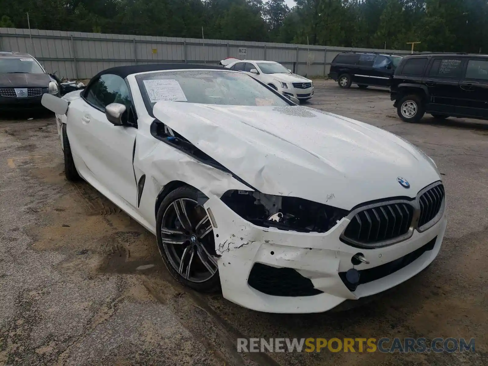 1 Photograph of a damaged car WBAFY4C54KBX29351 BMW M8 2019