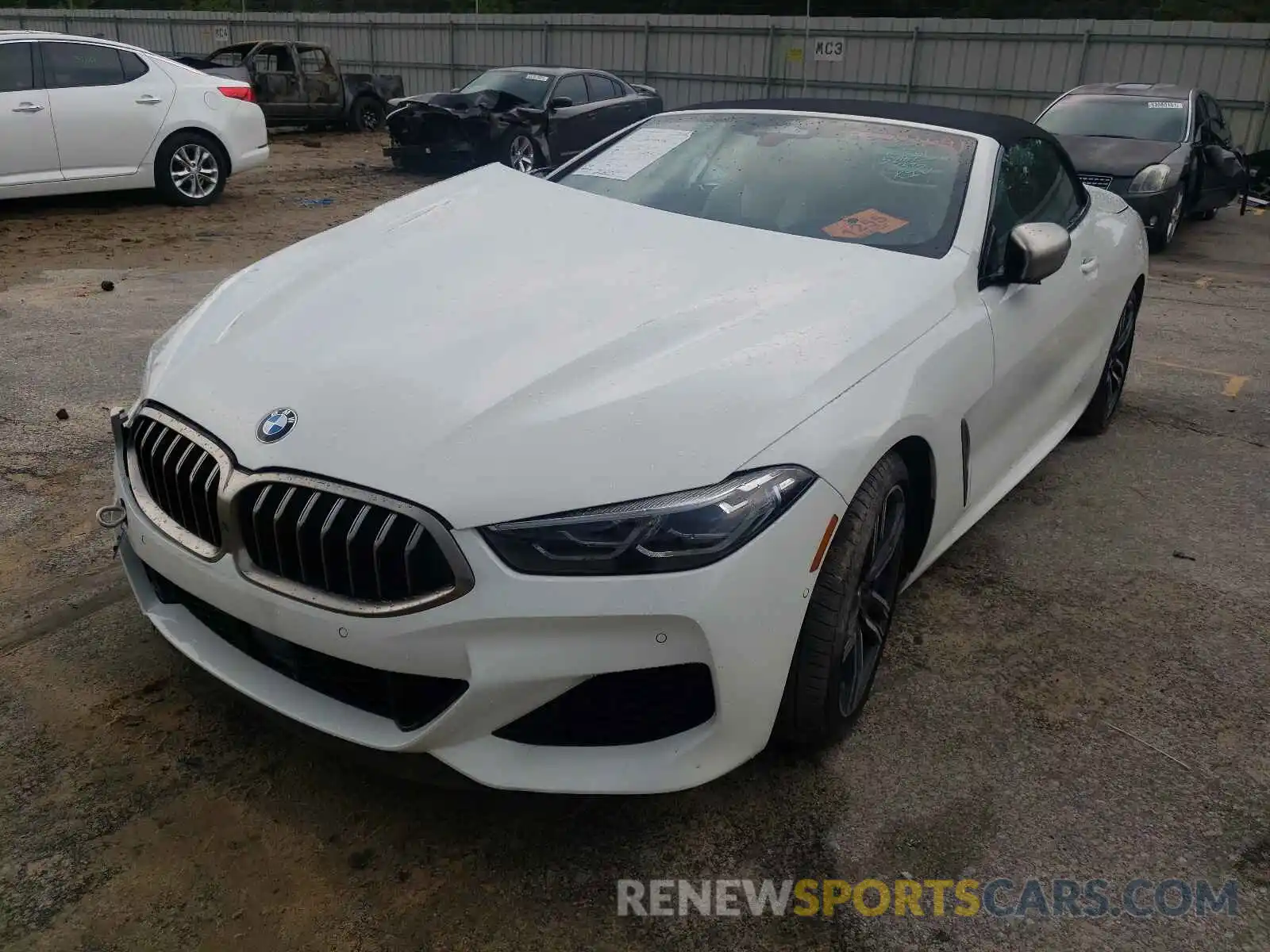 2 Photograph of a damaged car WBAFY4C54KBX29351 BMW M8 2019