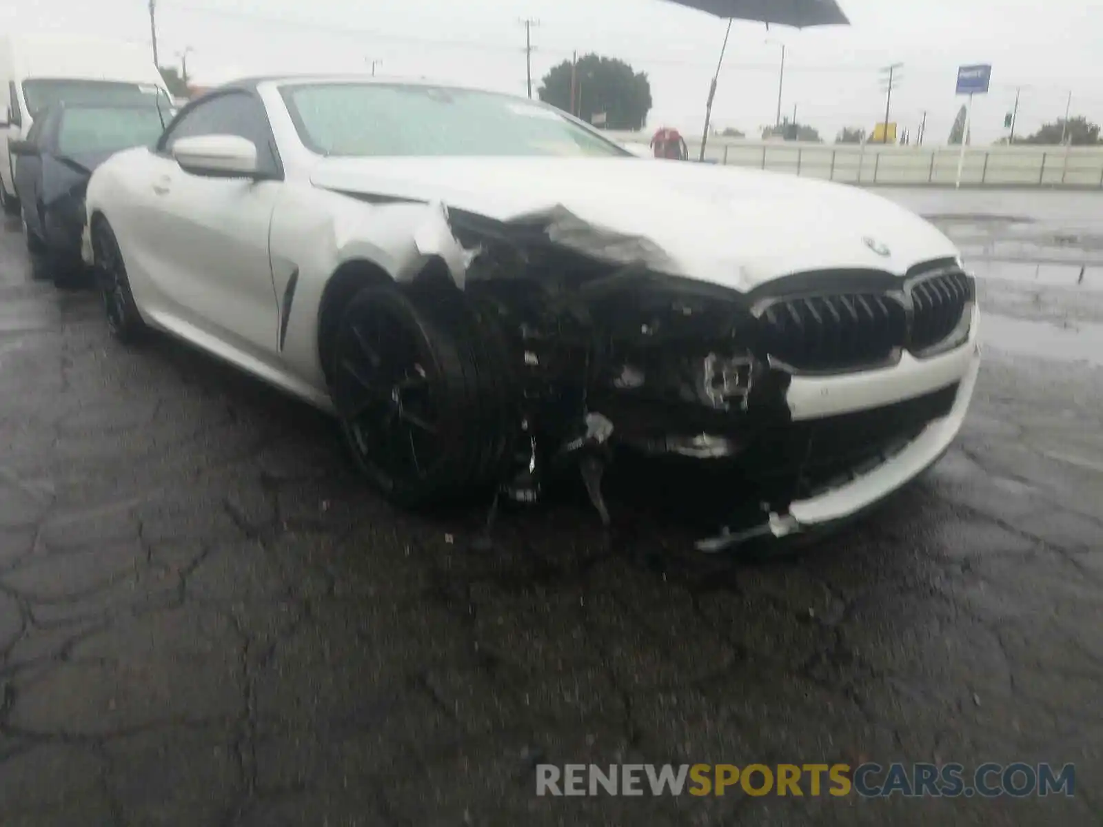 1 Photograph of a damaged car WBAFY4C55KBX39189 BMW M8 2019