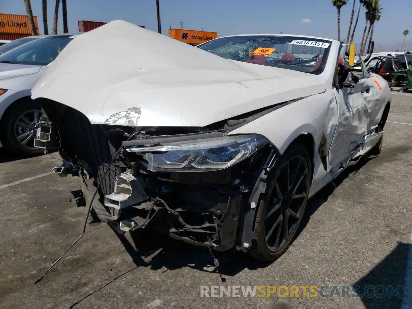 2 Photograph of a damaged car WBAFY4C55KBX39385 BMW M8 2019