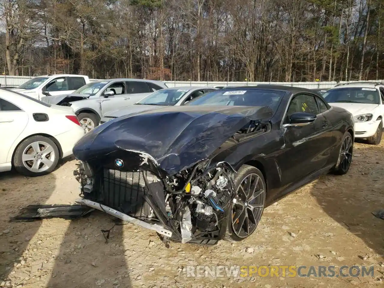 2 Photograph of a damaged car WBAFY4C57KBX29974 BMW M8 2019