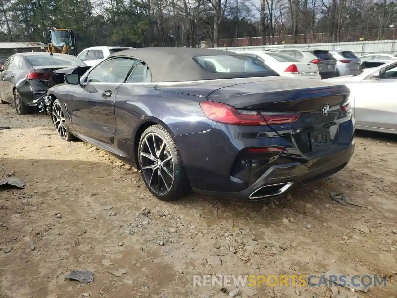 3 Photograph of a damaged car WBAFY4C57KBX29974 BMW M8 2019