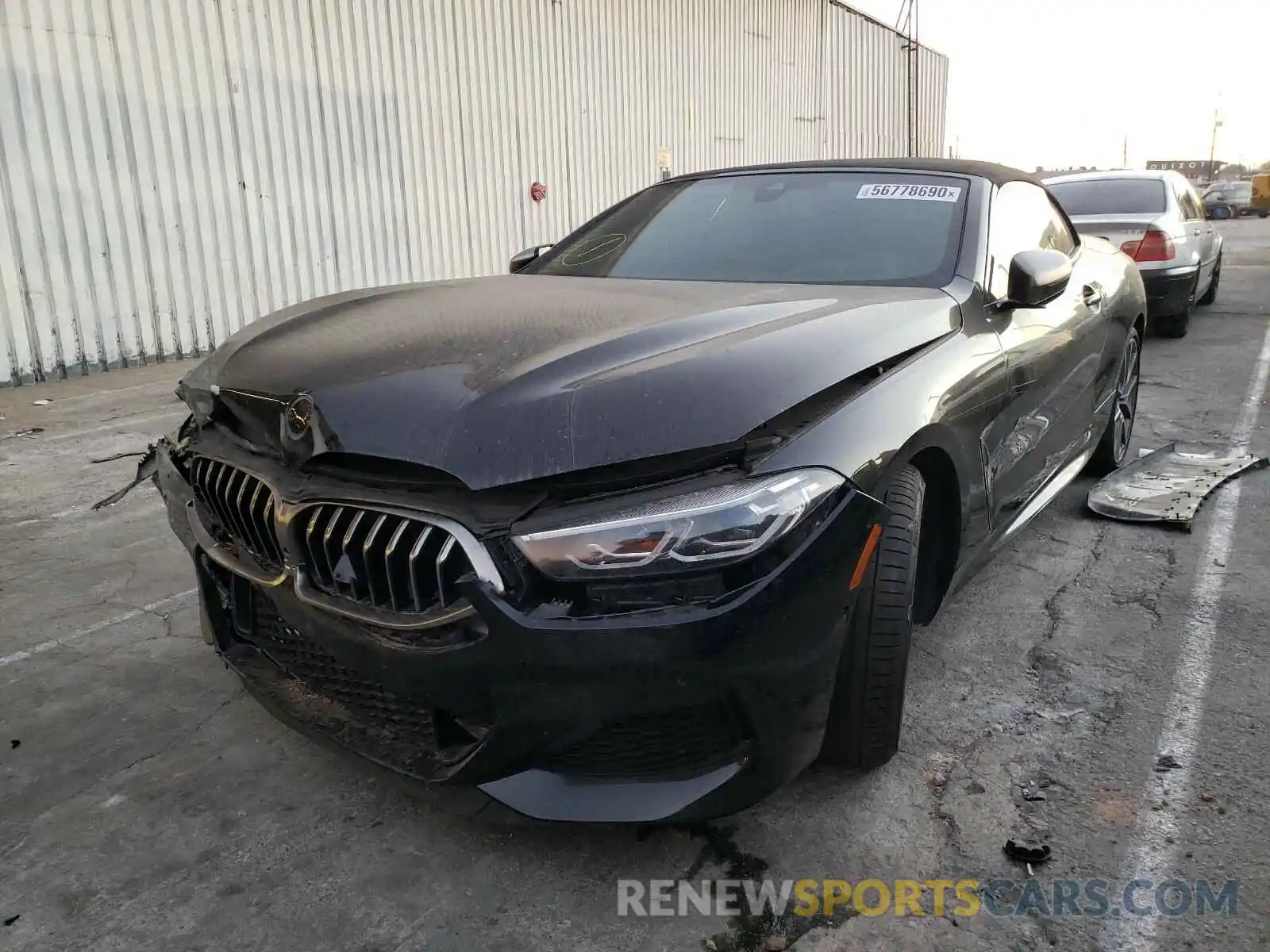 2 Photograph of a damaged car WBAFY4C57KBX39243 BMW M8 2019