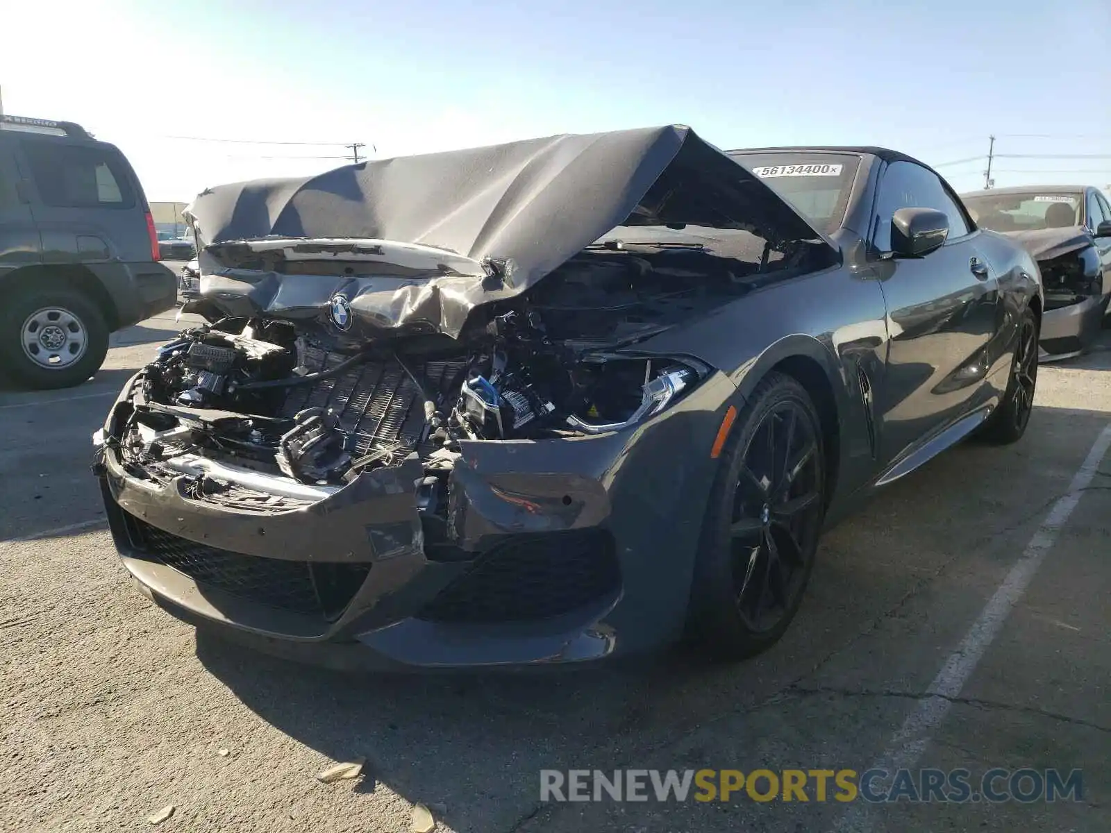 2 Photograph of a damaged car WBAFY4C59KBX29653 BMW M8 2019