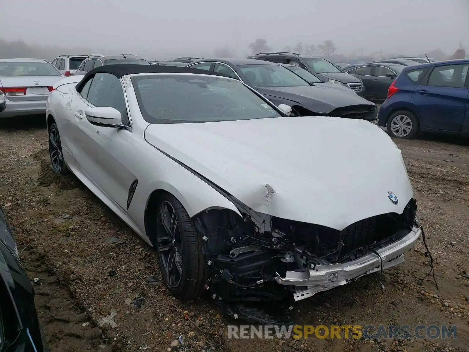 1 Photograph of a damaged car WBAFY4C59KBX39521 BMW M8 2019