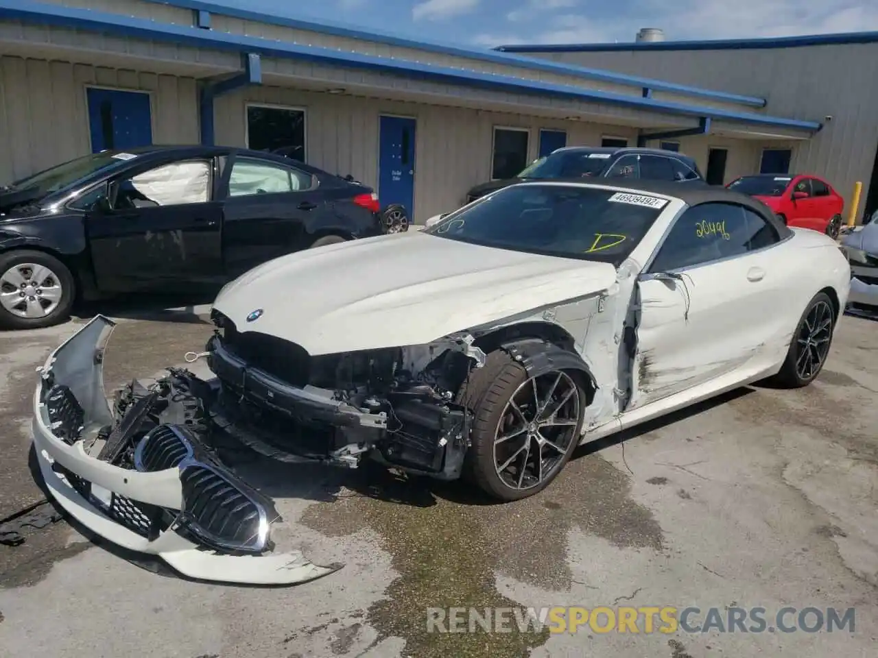 2 Photograph of a damaged car WBAFY4C5XKBJ98835 BMW M8 2019