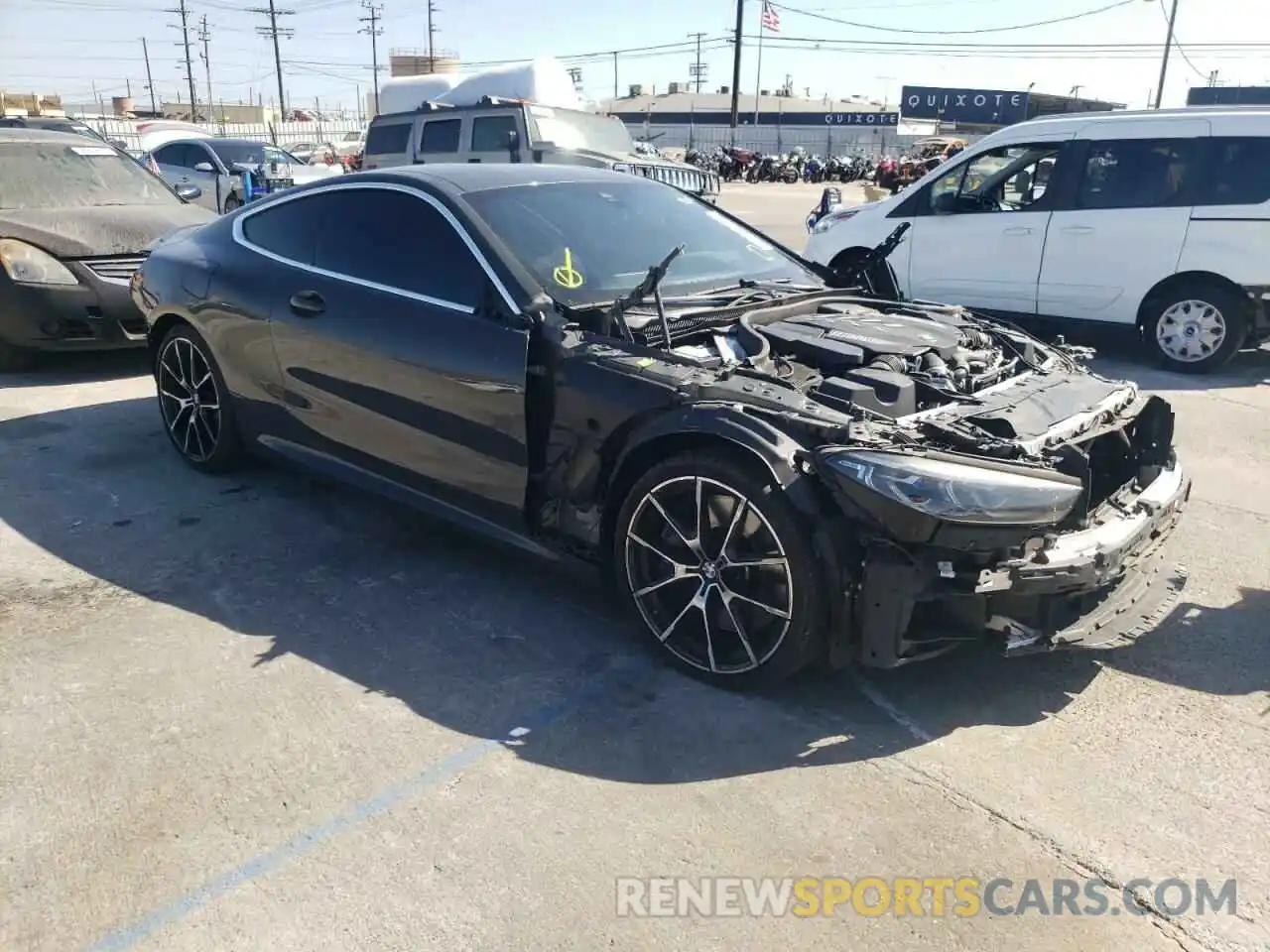 1 Photograph of a damaged car WBABC4C02LCE03094 BMW M8 2020