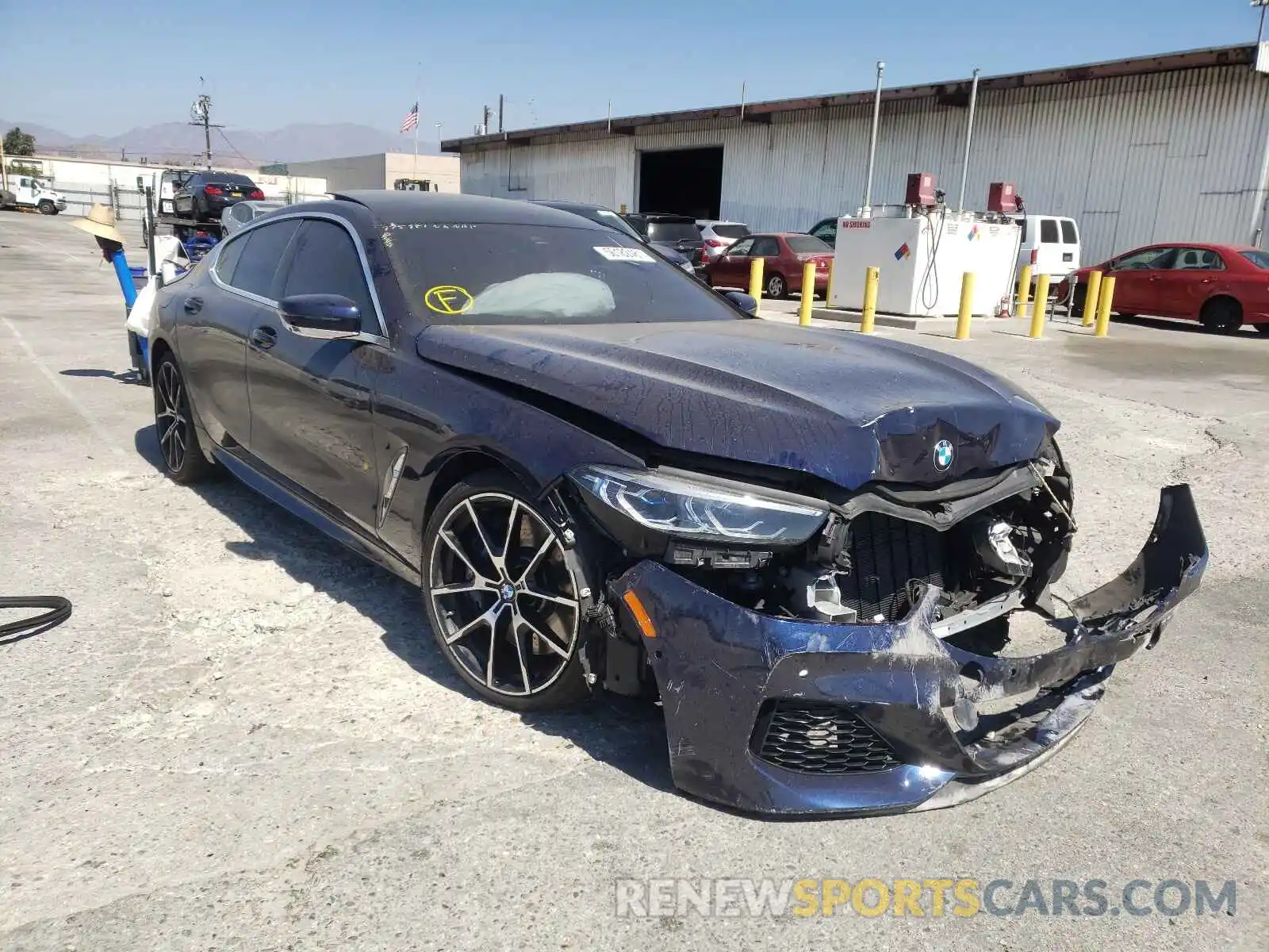 1 Photograph of a damaged car WBAGV8C00LCD38298 BMW M8 2020