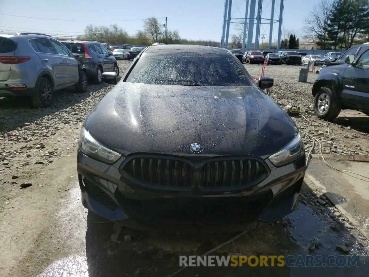 9 Photograph of a damaged car WBAGV8C01LBP48725 BMW M8 2020