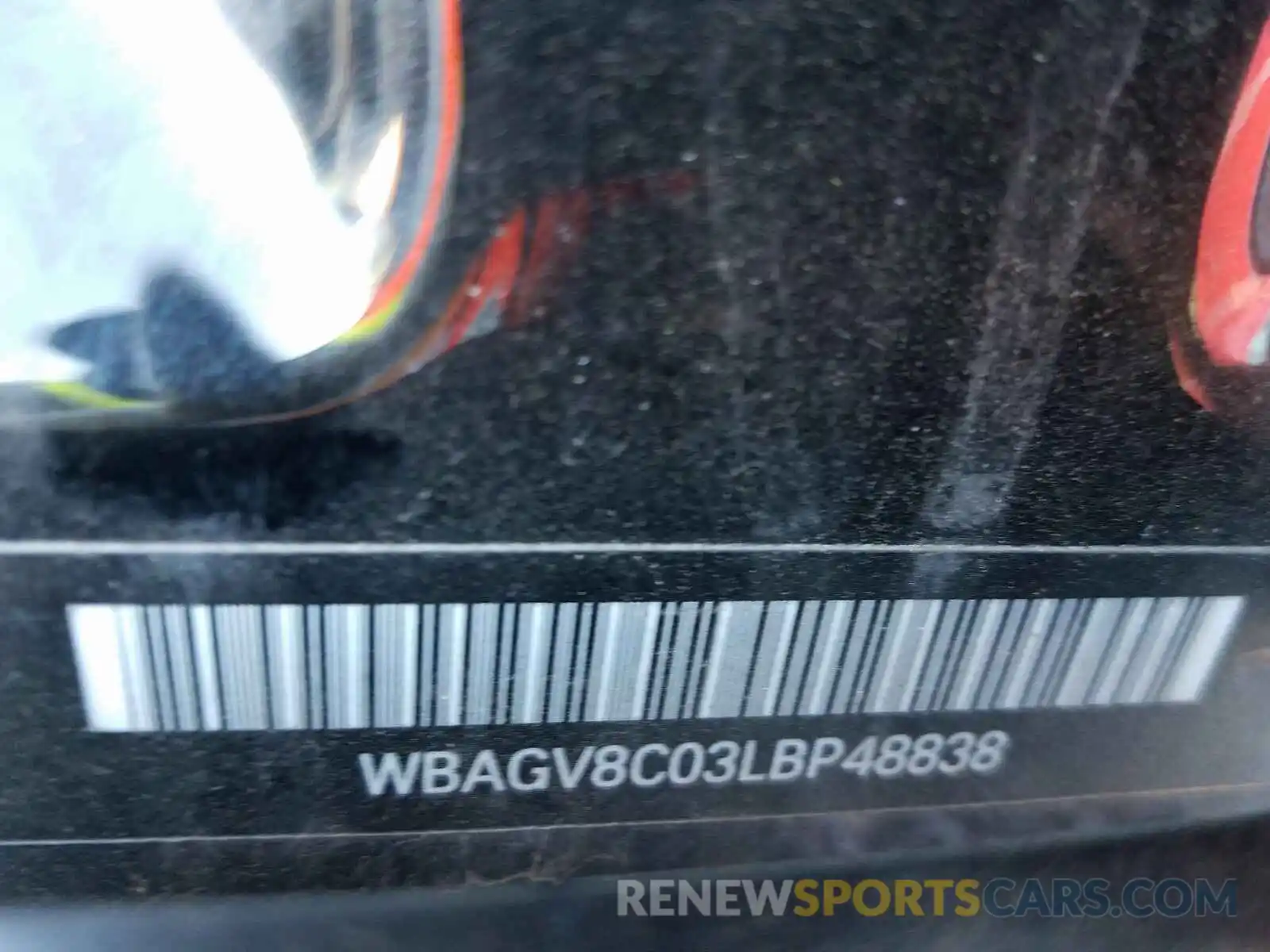 10 Photograph of a damaged car WBAGV8C03LBP48838 BMW M8 2020