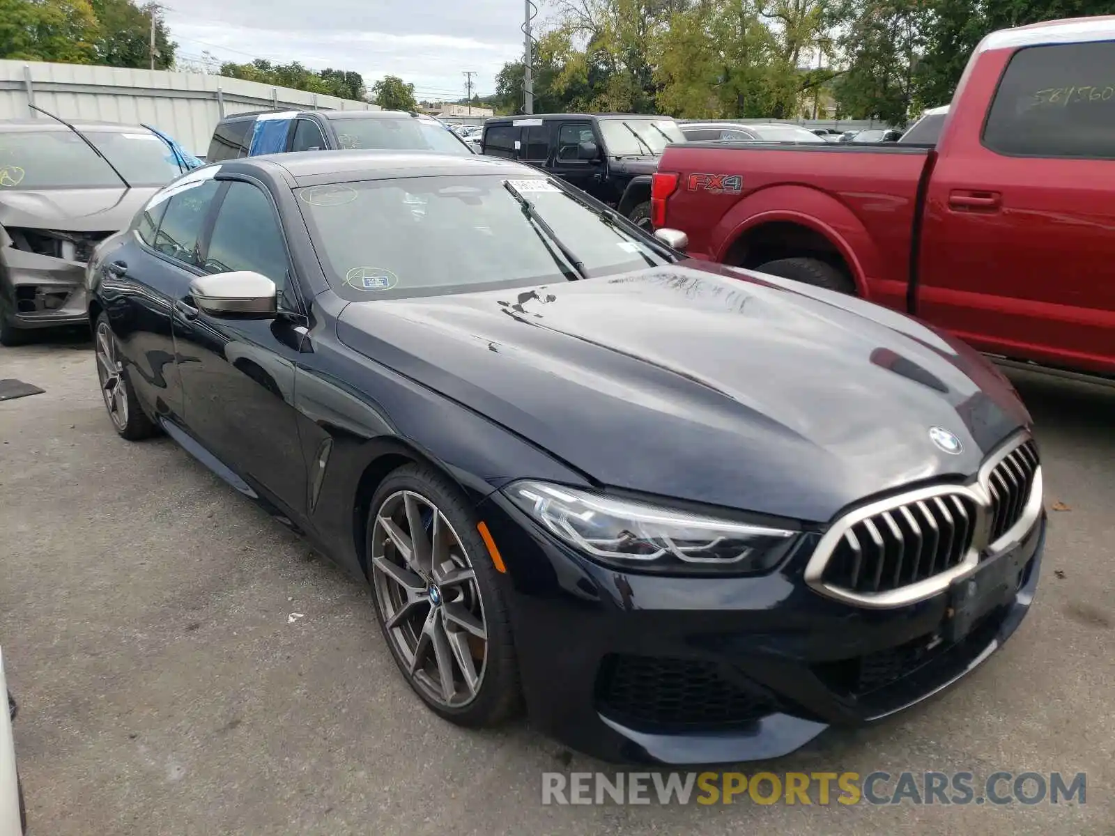 1 Photograph of a damaged car WBAGV8C05LCD61916 BMW M8 2020