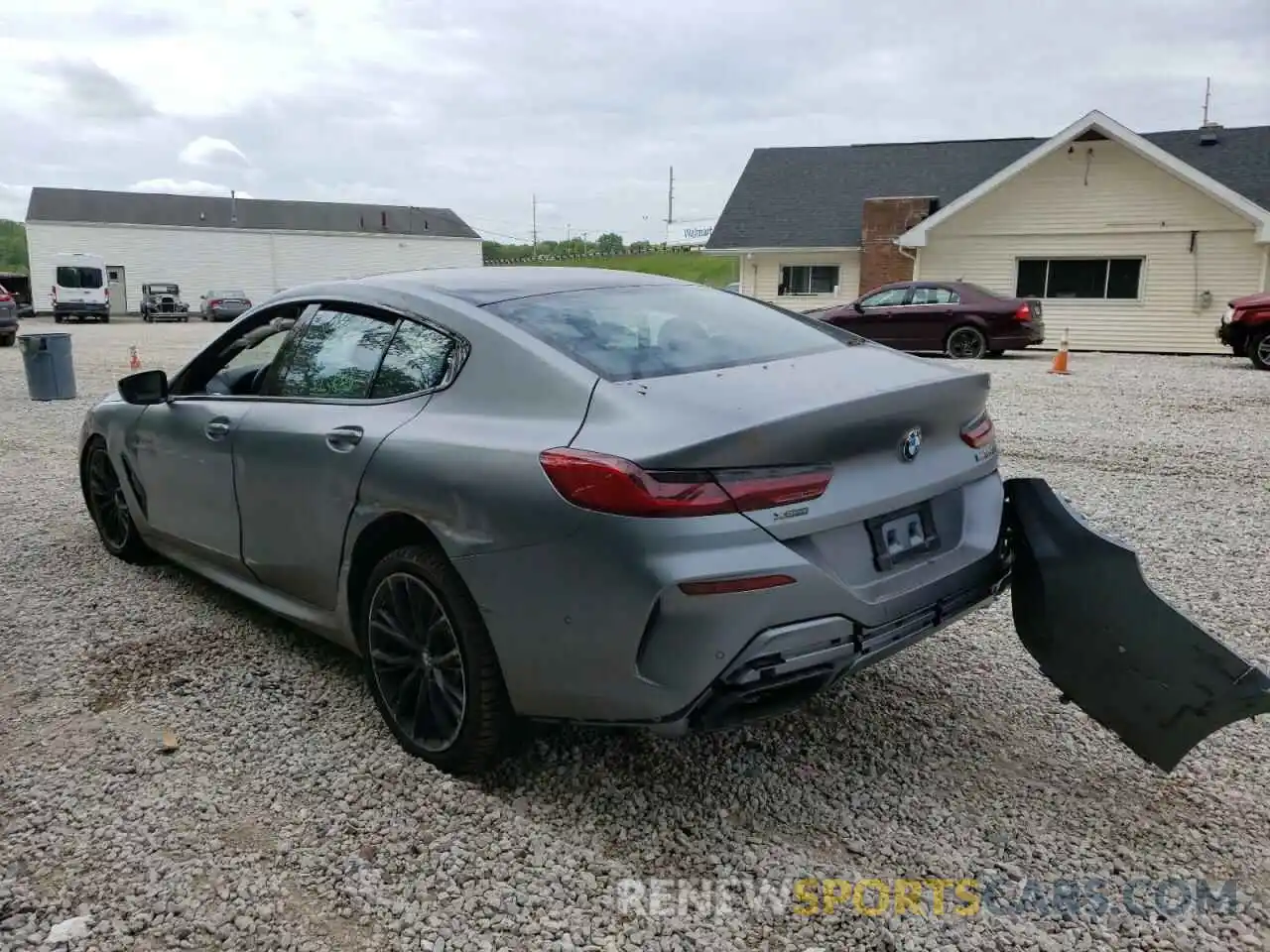 3 Photograph of a damaged car WBAGV8C07LCD36743 BMW M8 2020