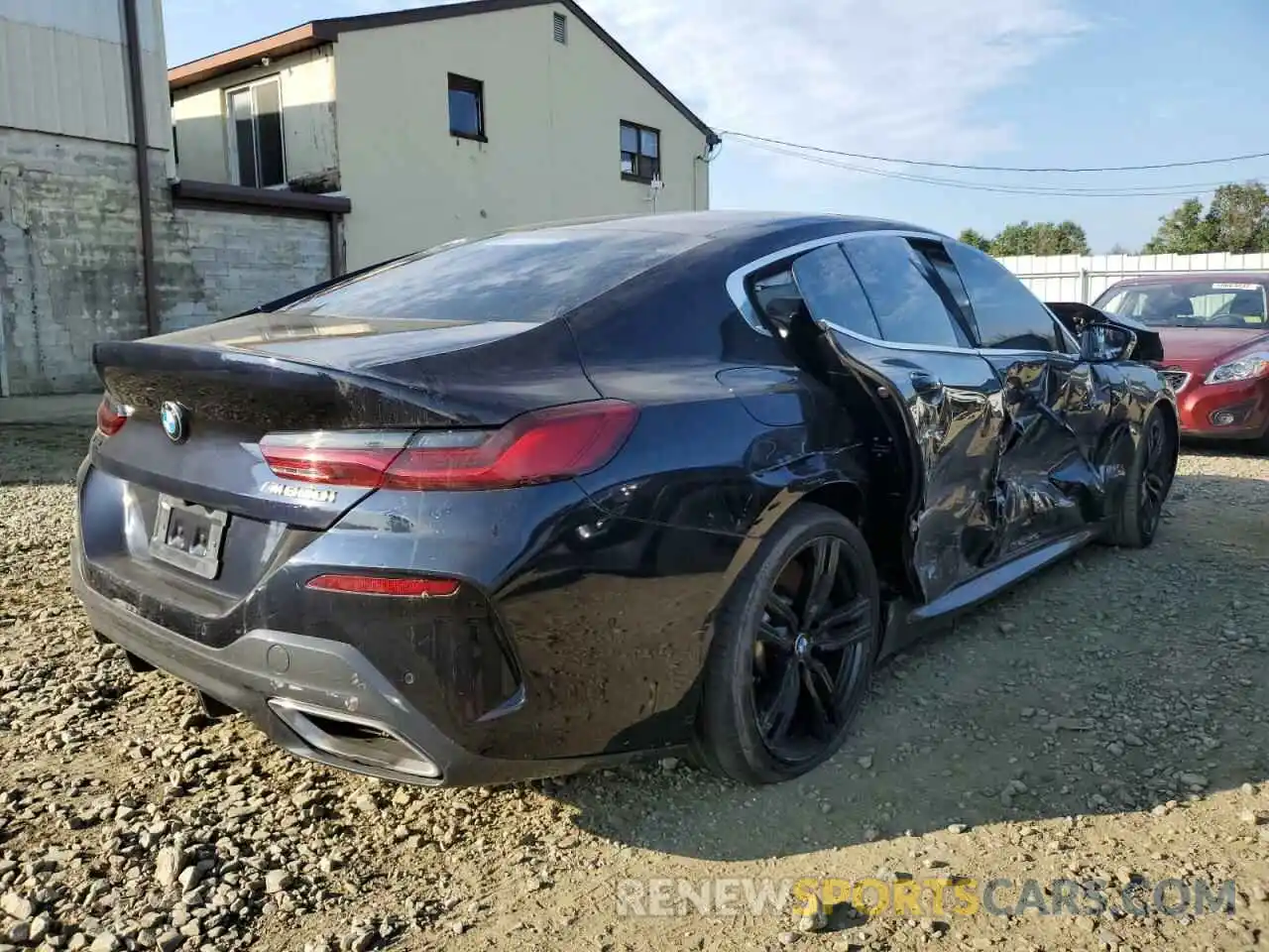 4 Фотография поврежденного автомобиля WBAGV8C09LCE52607 BMW M8 2020