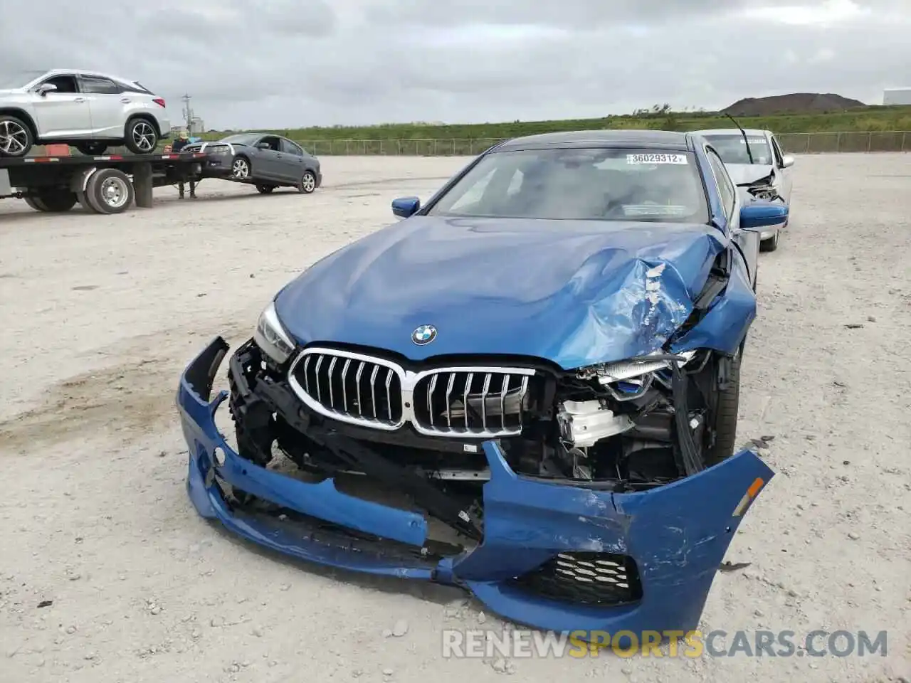 9 Photograph of a damaged car WBAGV8C09LCE55491 BMW M8 2020