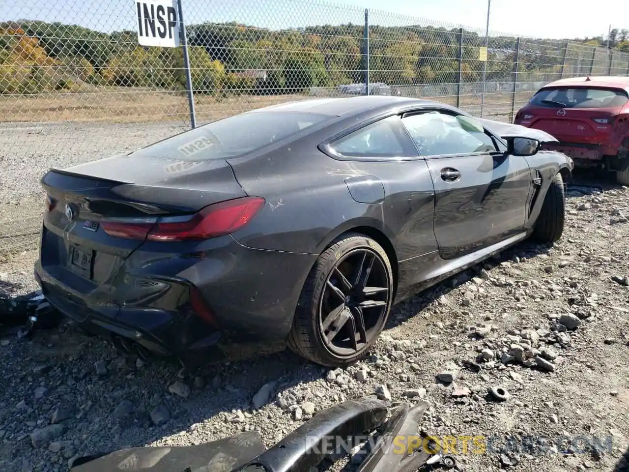 4 Photograph of a damaged car WBSAE0C00LCE17425 BMW M8 2020