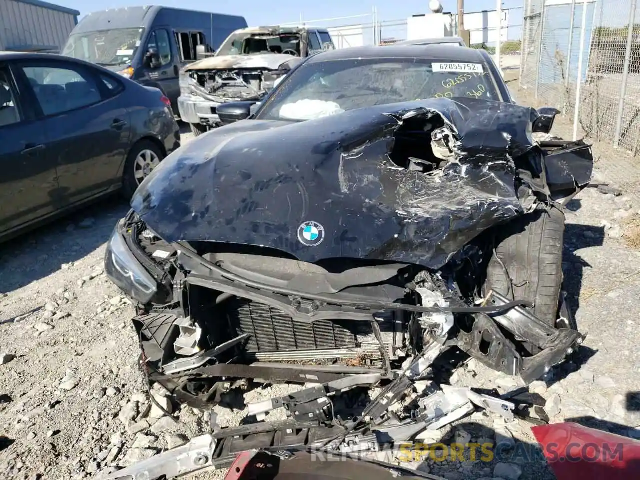 9 Photograph of a damaged car WBSAE0C00LCE17425 BMW M8 2020