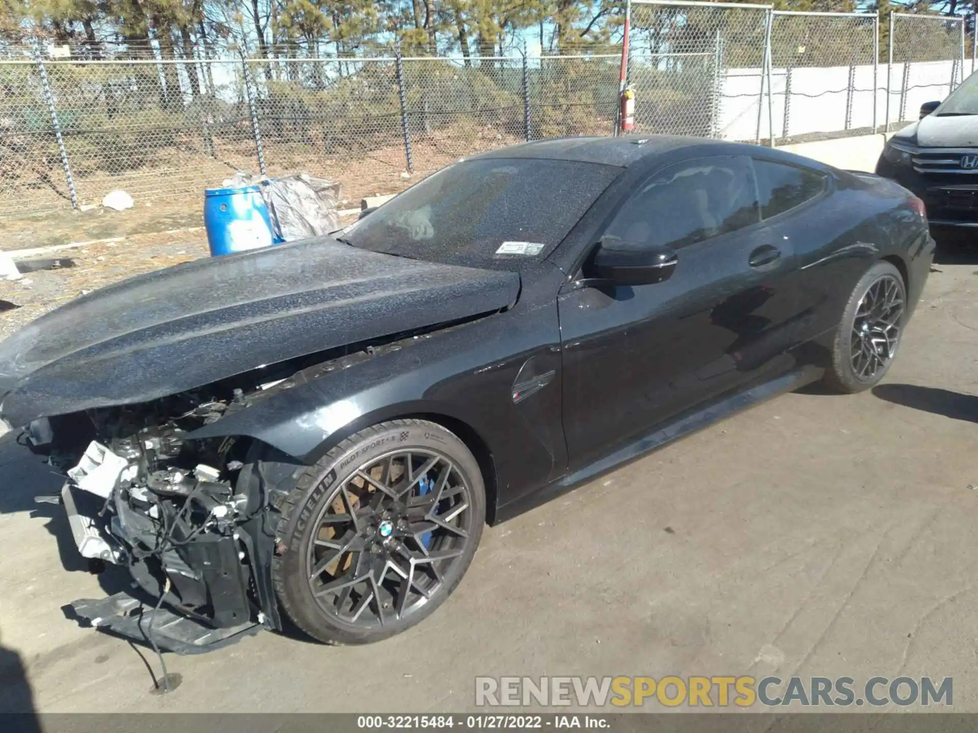 2 Photograph of a damaged car WBSAE0C01LBM08445 BMW M8 2020