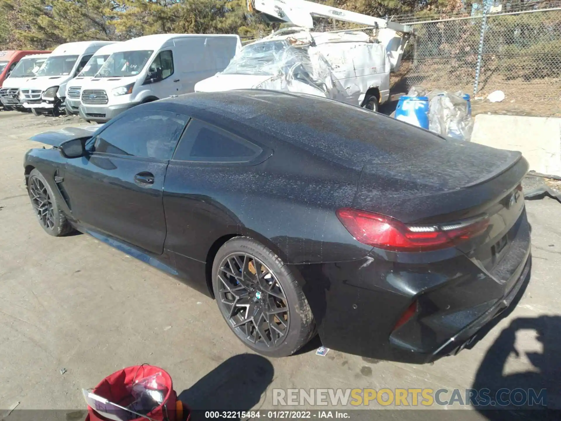 3 Photograph of a damaged car WBSAE0C01LBM08445 BMW M8 2020