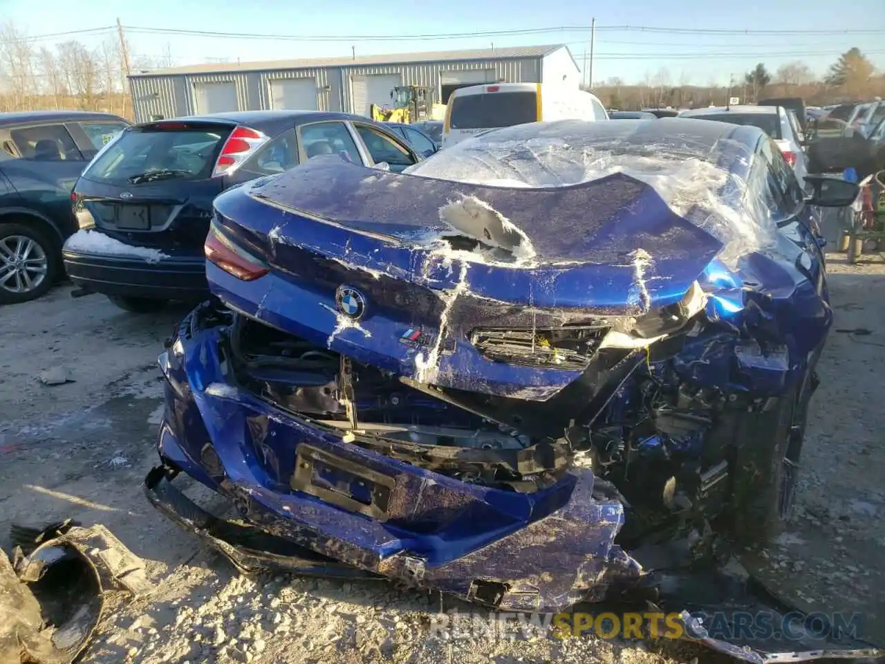 9 Photograph of a damaged car WBSAE0C01LCD69353 BMW M8 2020