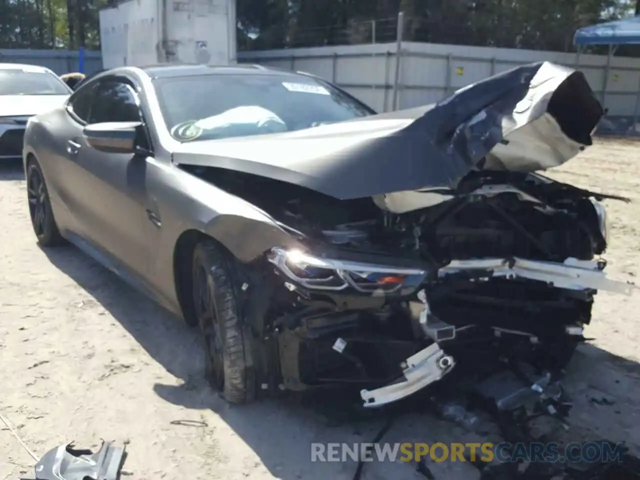 1 Photograph of a damaged car WBSAE0C01LCD77565 BMW M8 2020