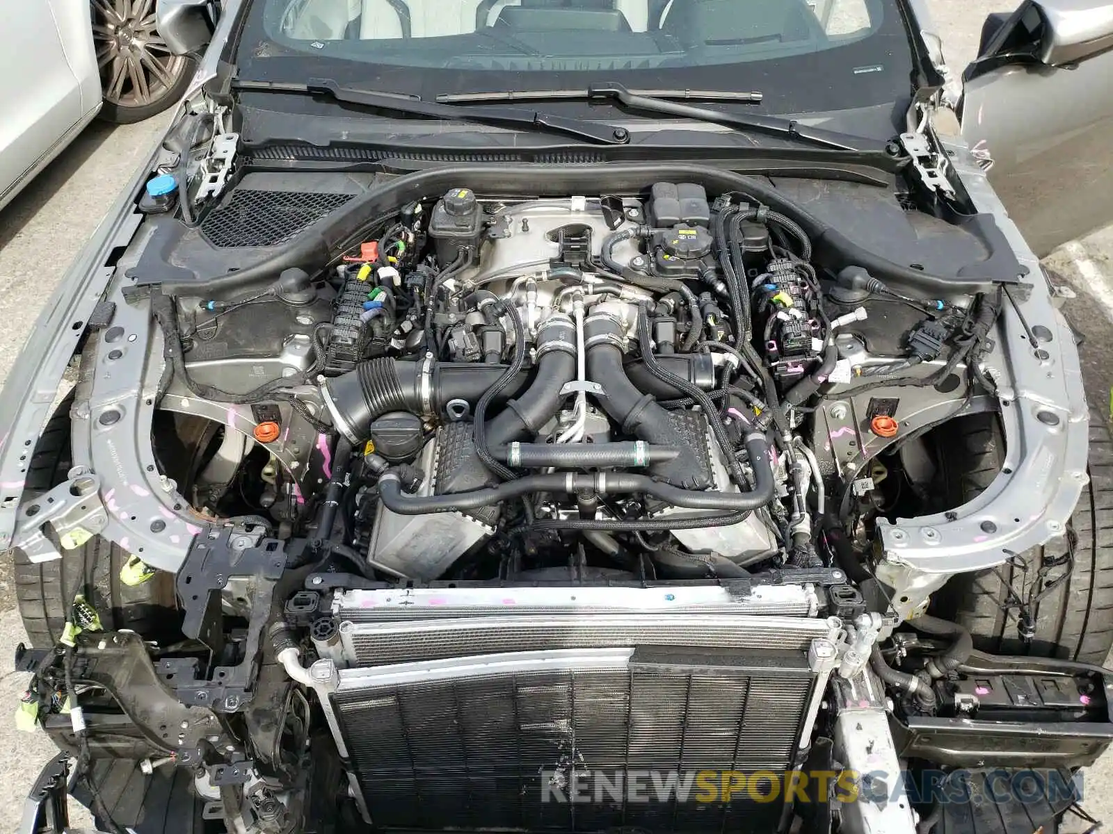 7 Фотография поврежденного автомобиля WBSAE0C02LCD33977 BMW M8 2020