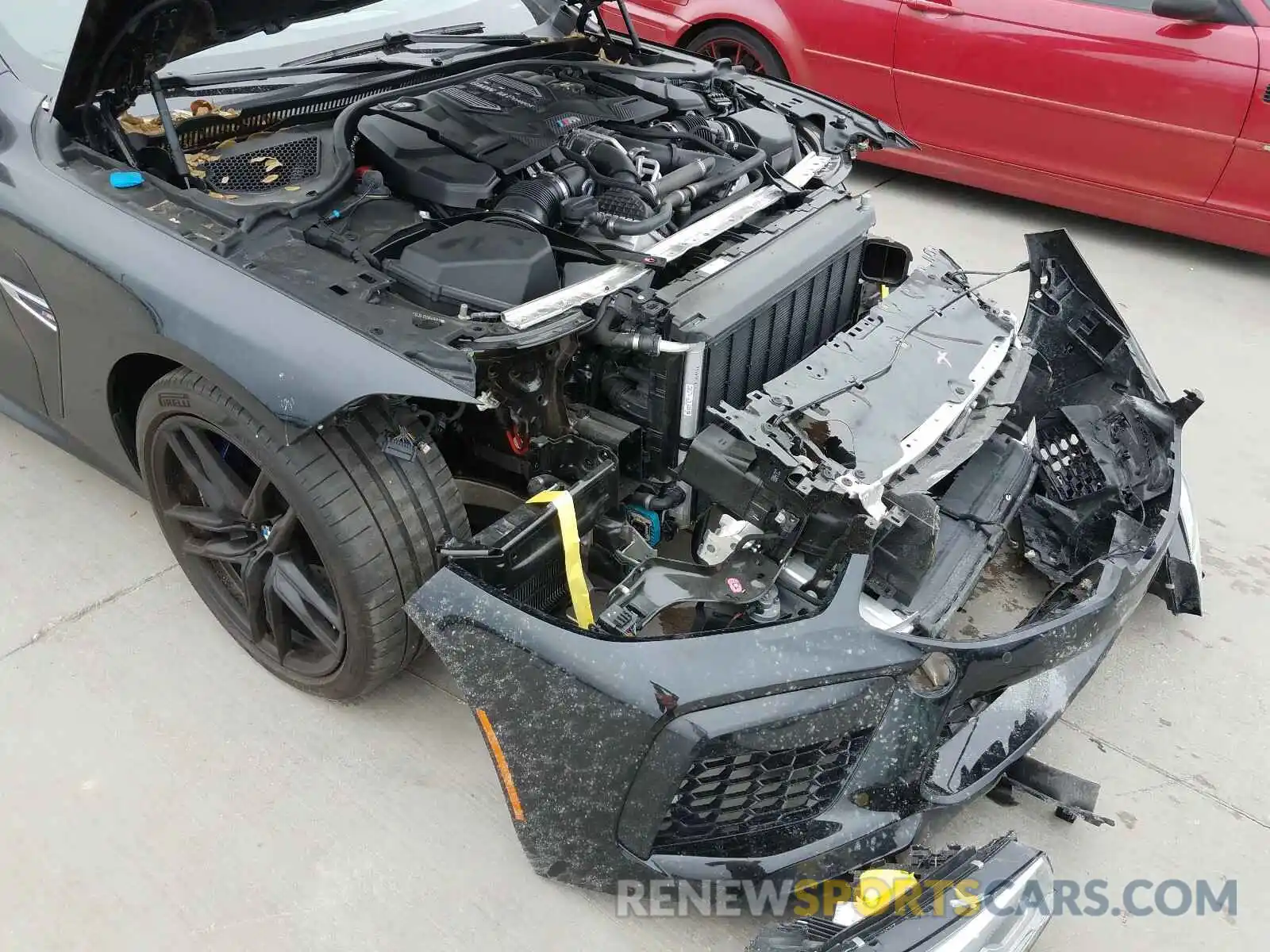 9 Фотография поврежденного автомобиля WBSAE0C03LCD54501 BMW M8 2020