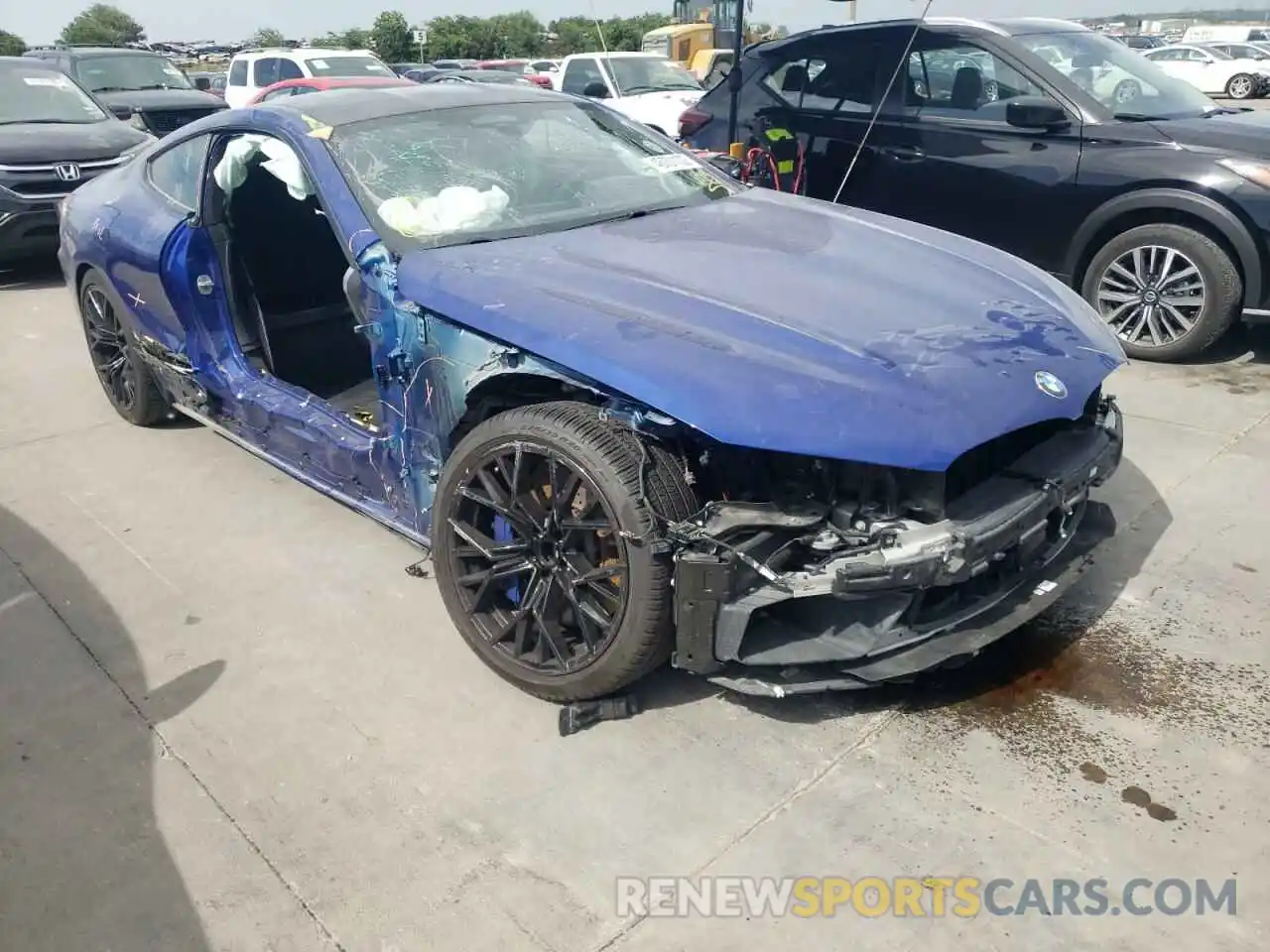 1 Photograph of a damaged car WBSAE0C03LCD71167 BMW M8 2020