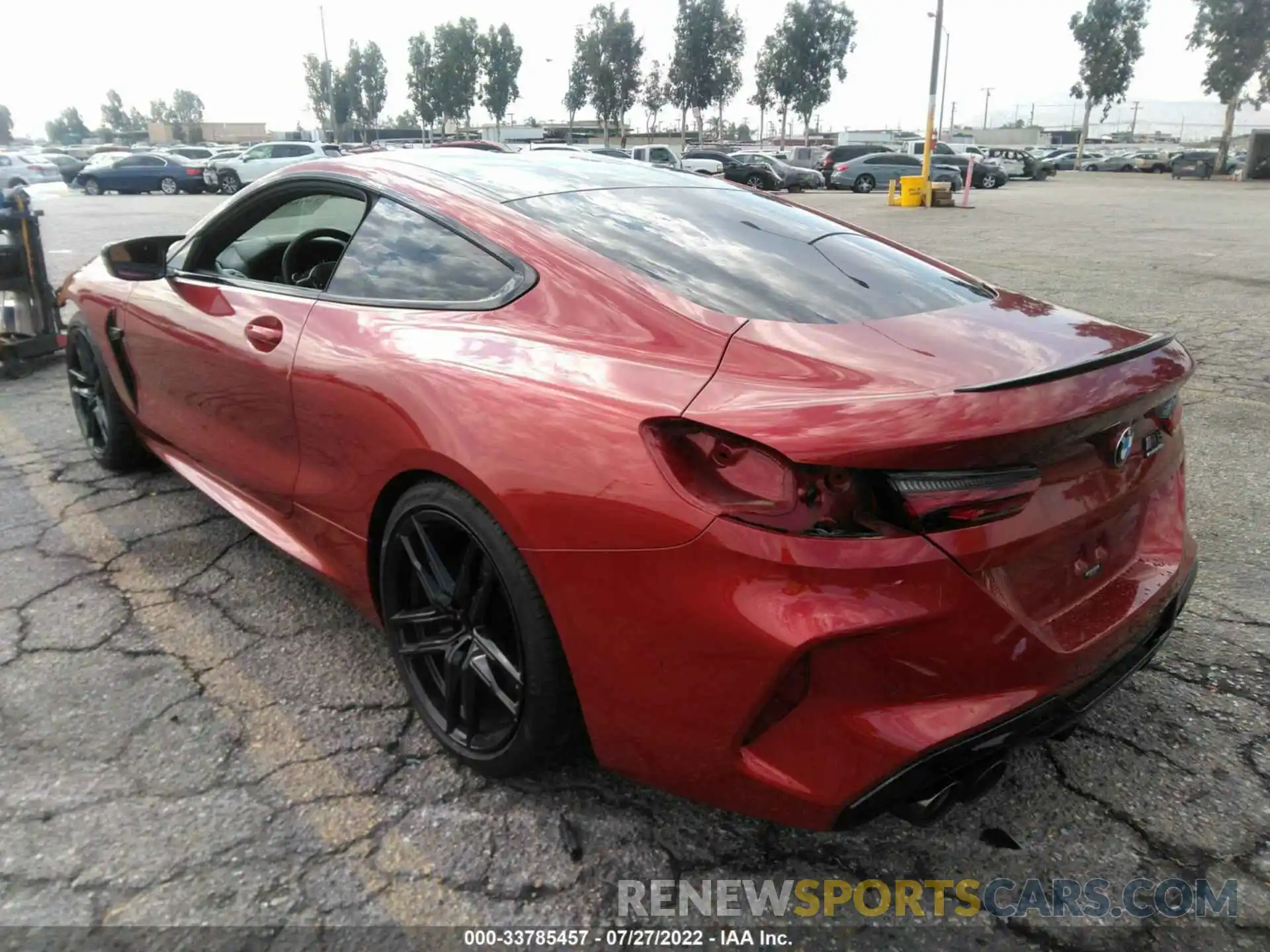 3 Photograph of a damaged car WBSAE0C04LCD95302 BMW M8 2020