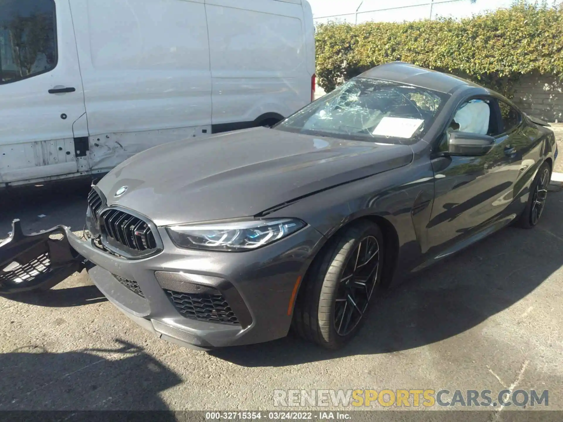 2 Photograph of a damaged car WBSAE0C04LCE12549 BMW M8 2020