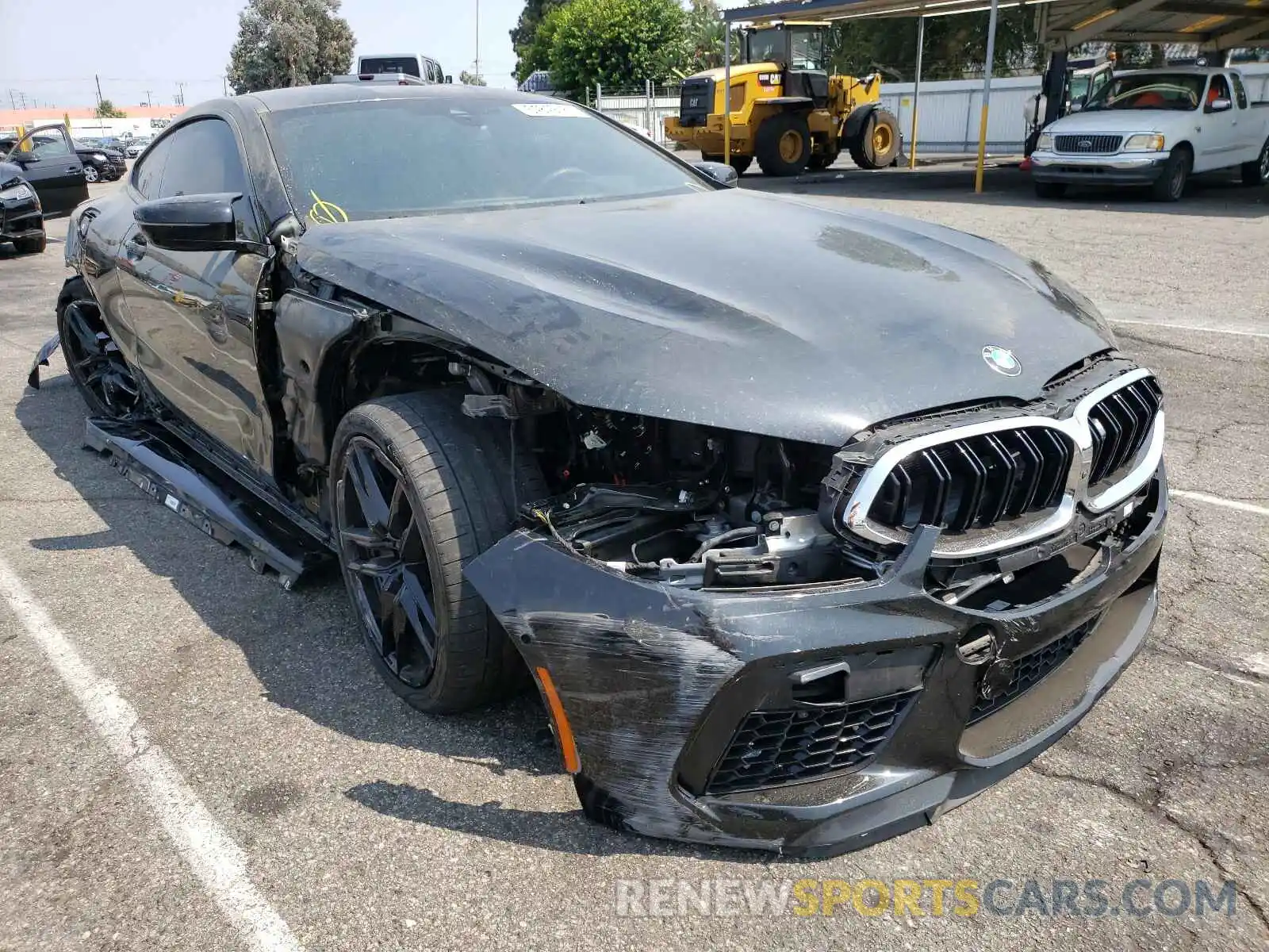 1 Photograph of a damaged car WBSAE0C05LCD71171 BMW M8 2020