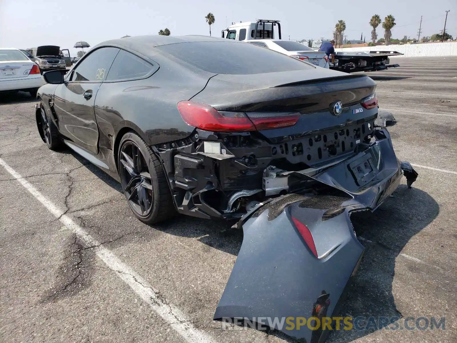 3 Photograph of a damaged car WBSAE0C05LCD71171 BMW M8 2020