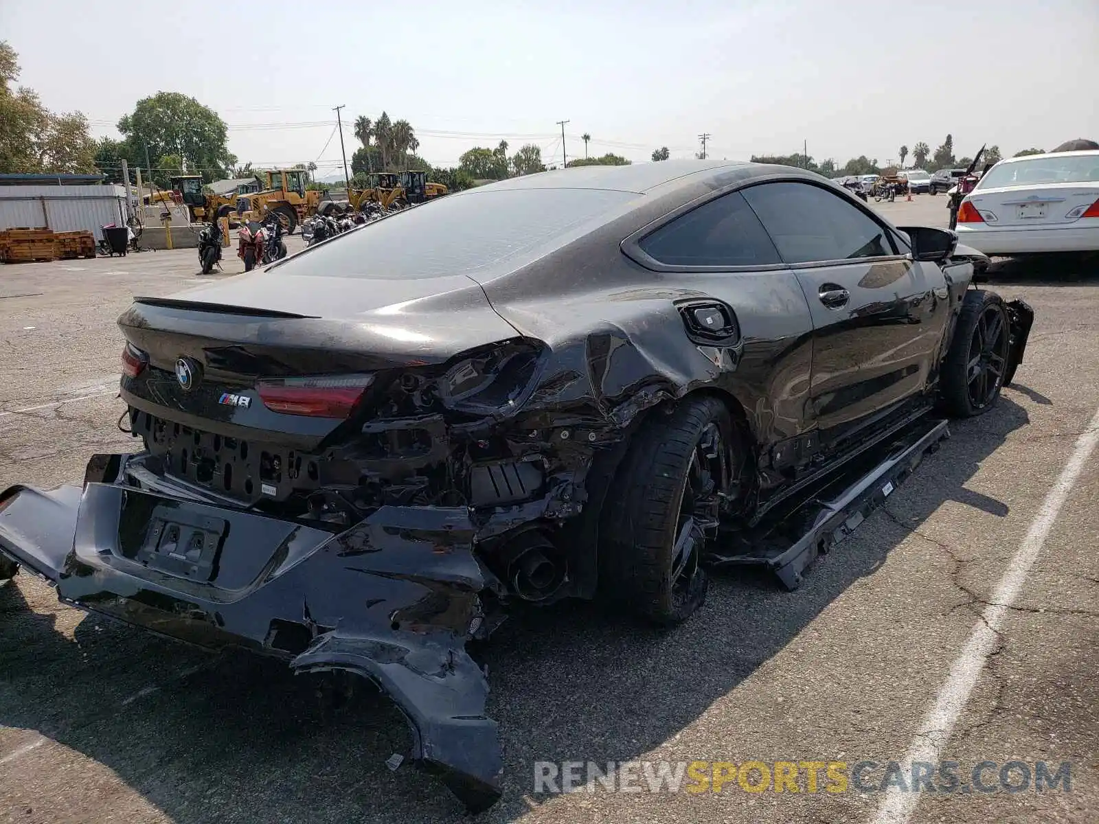 4 Photograph of a damaged car WBSAE0C05LCD71171 BMW M8 2020