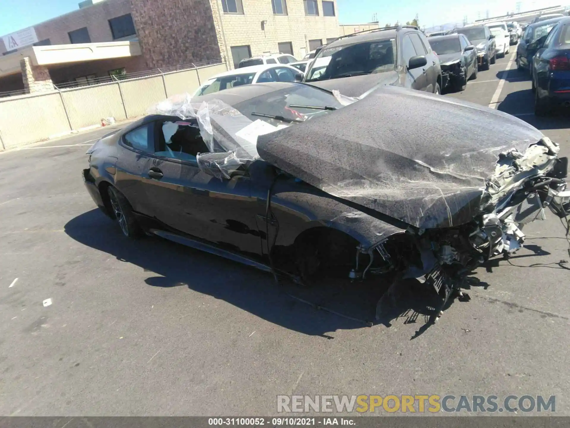 1 Photograph of a damaged car WBSAE0C07LCE09998 BMW M8 2020