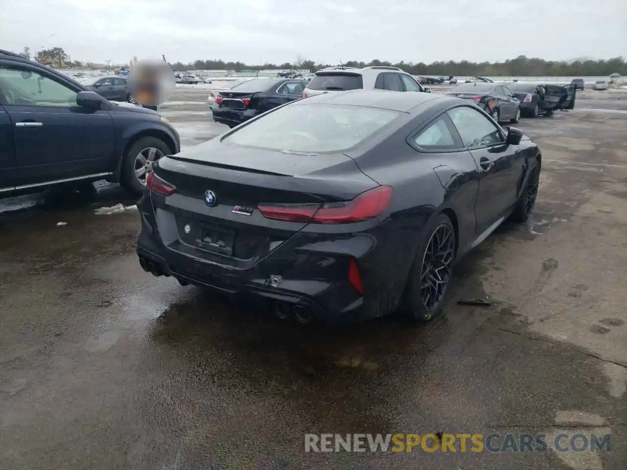 4 Photograph of a damaged car WBSAE0C08LBM08362 BMW M8 2020