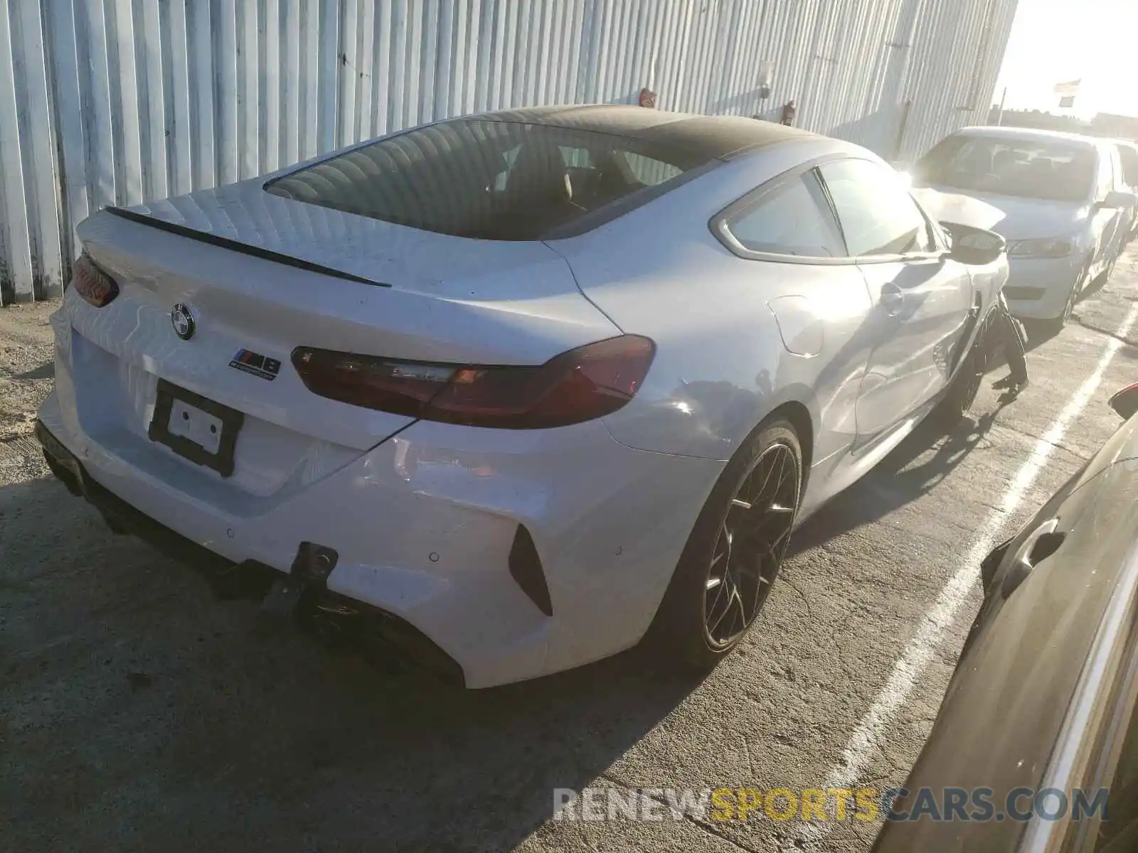 4 Photograph of a damaged car WBSAE0C0XLCD01679 BMW M8 2020