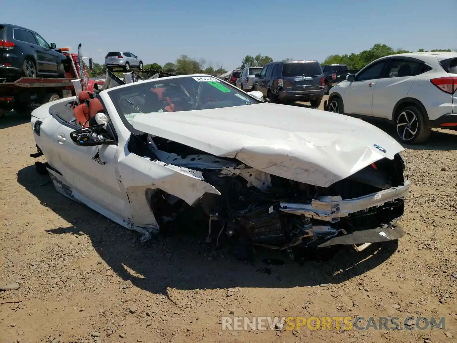 1 Photograph of a damaged car WBSDZ0C00LCD81821 BMW M8 2020