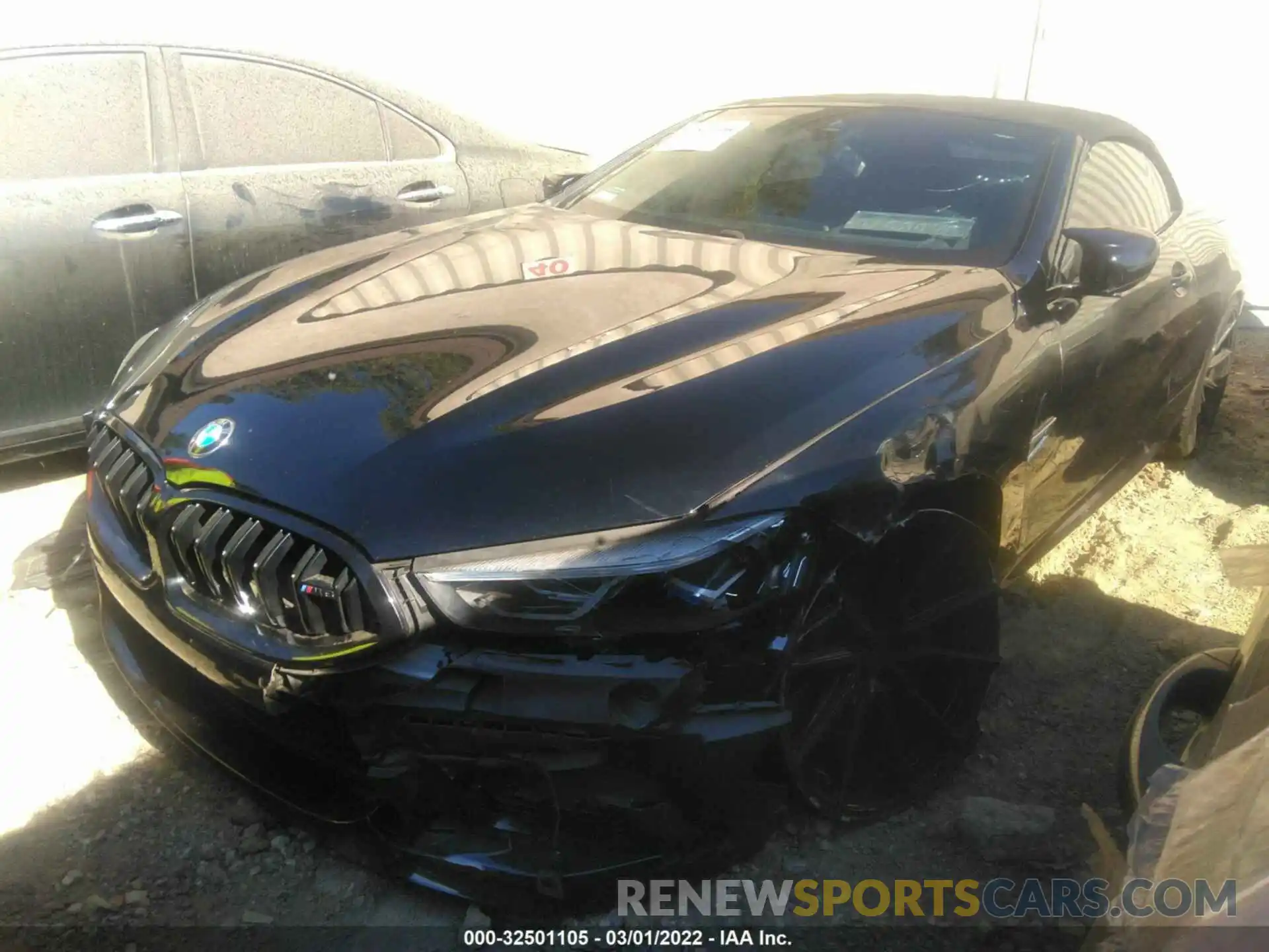 2 Photograph of a damaged car WBSDZ0C00LCE15689 BMW M8 2020